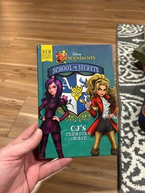 Disney Descendants School of Secrets Hard Cover Book
